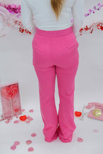 Load image into Gallery viewer, Fun In Pink Highwaisted Pants- Hot Pink
