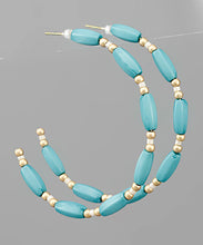 Load image into Gallery viewer, Oval &amp; Ball Hoops
