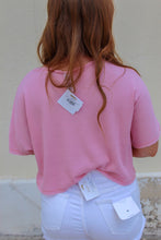 Load image into Gallery viewer, Waffle Knit Crop Tee
