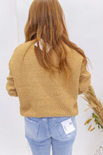 Load image into Gallery viewer, Mixed Feelings Relaxed Ballon Sleeve Sweater- Taupe
