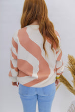 Load image into Gallery viewer, Power of Love Wave Sweater- Ivory
