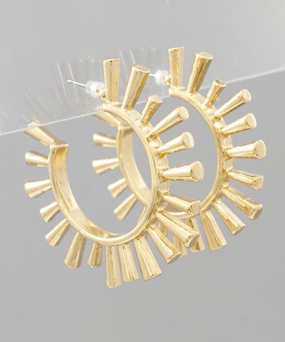 Sunburst Hoops
