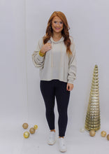 Load image into Gallery viewer, Pure Comfort Oversized Hoodie- Beige
