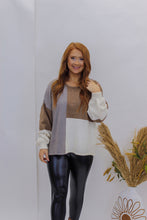 Load image into Gallery viewer, Sweet Darling Color Block Pullover
