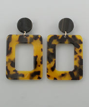 Load image into Gallery viewer, Rectangle Arcylic Earrings
