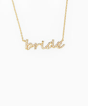 Load image into Gallery viewer, Lowercase Bride Necklace
