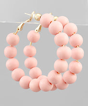 Load image into Gallery viewer, Clay Ball Hoops
