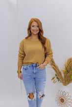 Load image into Gallery viewer, Mixed Feelings Relaxed Ballon Sleeve Sweater- Taupe
