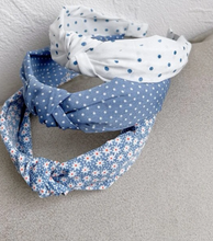 Load image into Gallery viewer, Assorted Knot Headheads- Pink &amp; Blue
