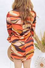 Load image into Gallery viewer, Come Again Printed Dress- Brown

