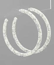 Load image into Gallery viewer, Paint Texture Hoops
