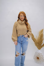 Load image into Gallery viewer, Sunday Afternoon Turtle Neck Sweater- Taupe
