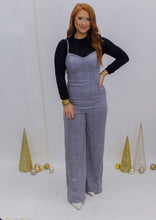 Load image into Gallery viewer, Play To Win Plaid Jumpsuit
