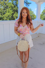 Load image into Gallery viewer, Blossom Short Sleeve Floral Top
