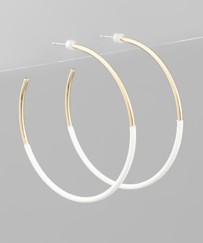 Half Color Coated Hoops