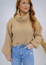 Load image into Gallery viewer, Sunday Afternoon Turtle Neck Sweater- Taupe
