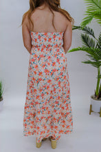 Load image into Gallery viewer, Romantic Muse Strapless Floral Maxi
