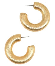 Load image into Gallery viewer, Chunky Metal Hoops
