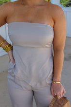 Load image into Gallery viewer, Greece Scarf Shape Tube Top- Stone
