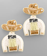 Load image into Gallery viewer, BRIDE Cowboy Earrings
