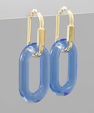 Load image into Gallery viewer, Carabiner &amp; Oval Ring Huggie
