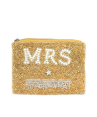 MRS Crystal Fringe Coin Purse