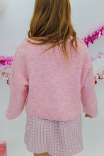 Load image into Gallery viewer, Love Never Fails Sweater- Light Pink
