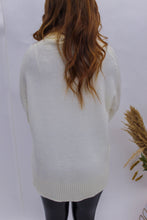 Load image into Gallery viewer, Dream State Turtle Neck Sweater- Cream

