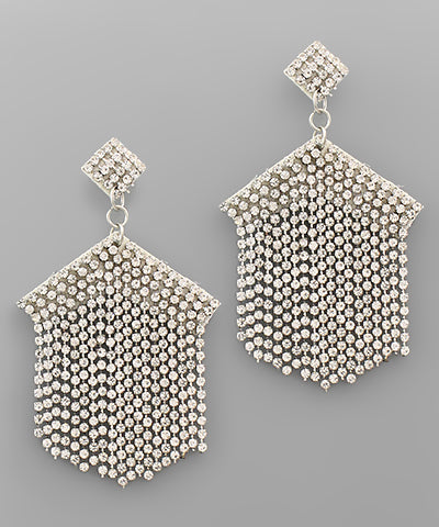 Crystal Fringe Earrings