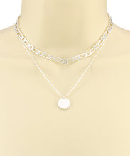 Load image into Gallery viewer, Disk &amp; 2 Chain Choker

