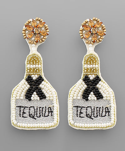 Tequila Bottle Earrings