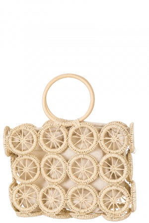 Boho Multi Circle Summer Beach Bag