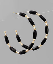 Load image into Gallery viewer, Oval &amp; Ball Hoops
