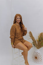 Load image into Gallery viewer, Golden Cable Knit Combo Set- Almond
