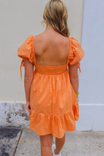 Load image into Gallery viewer, Summer Sun Babydoll Dress- Orange
