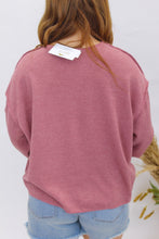 Load image into Gallery viewer, Hadleigh Mauve Notch Neck Top
