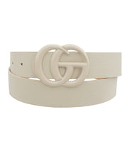 Load image into Gallery viewer, Tone on Tone Buckle Belt
