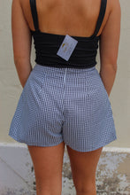 Load image into Gallery viewer, Afternoon Sun Gingham Skort- Black
