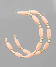 Load image into Gallery viewer, Oval &amp; Ball Hoops
