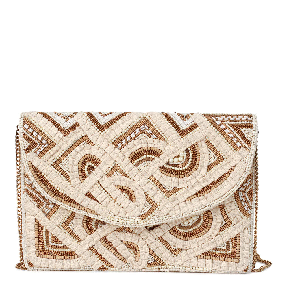 Boho Pearl Clutch