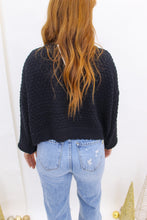 Load image into Gallery viewer, Claudette Knit Sweater- Black
