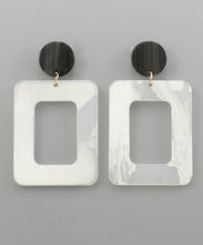 Load image into Gallery viewer, Rectangle Arcylic Earrings
