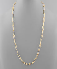 Load image into Gallery viewer, Textured Chain Necklace
