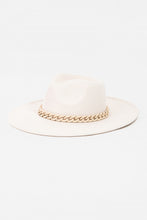 Load image into Gallery viewer, Chain Link Fedora Hat

