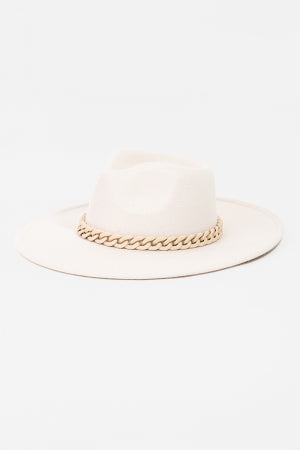 Chain Link Fedora Hat