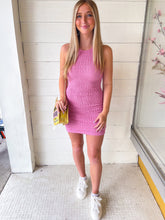 Load image into Gallery viewer, Passionate Heart Textured Fabric Cardigan- Pink
