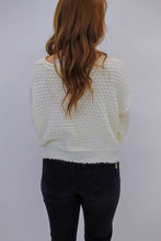 Load image into Gallery viewer, Leisure Time Long Sleeve Sweater- Off White
