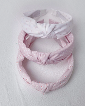 Load image into Gallery viewer, Assorted Knot Headheads- Pink &amp; Blue
