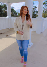 Load image into Gallery viewer, Salem Oversized Blazer - Natural
