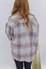 Load image into Gallery viewer, For Myself Plaid Button Up-Brown
